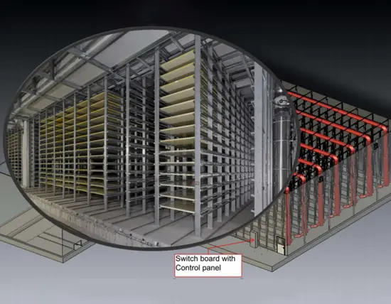 ブロック形成マシンメンテナンスルーム ブロック形成マシンメンテナンスルーム